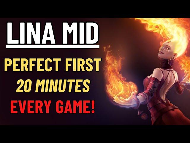 LINA MID - How to PERFECT the First 20 Minutes EVERYTIME! | Lina Coaching Session