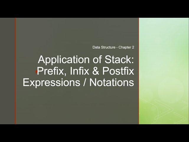 Stack Operations using Infix, Prefix and Postfix notations & expressions evaluation and conversion.