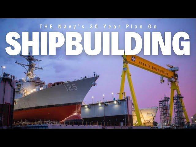 The U.S. Navy's 30 Year Plan on Shipbuilding - 2024