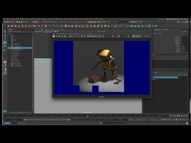 Animate a Light + Rendering