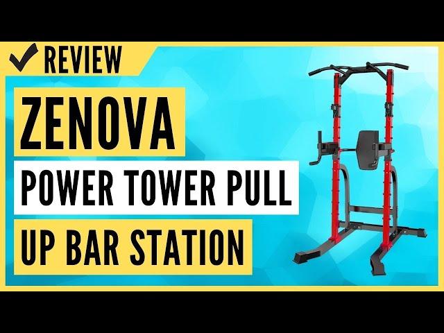 ZENOVA Power Tower Pull Up Bar Station Workout Dip Station Review