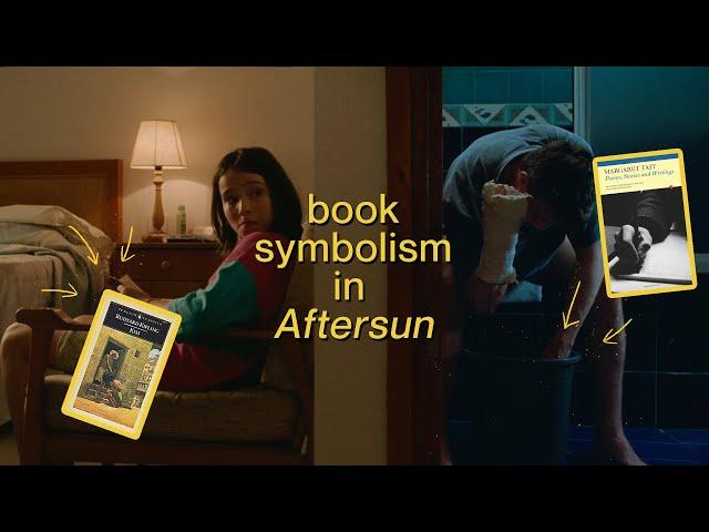 the book symbolism in Aftersun