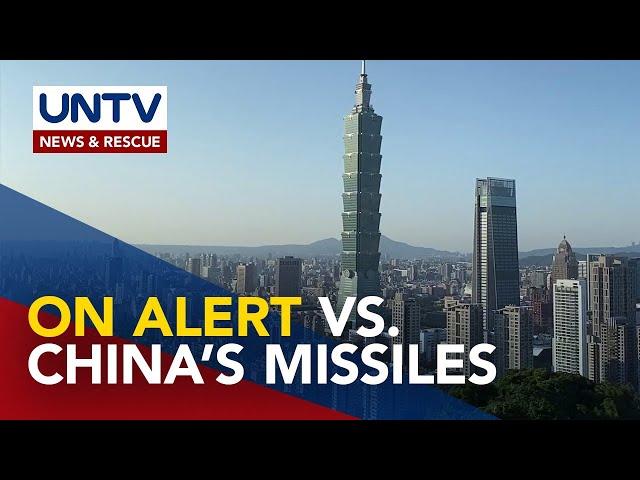 Taiwan, nagbabala matapos ma-detect ang ‘multiple waves’ ng missile firing sa inland China