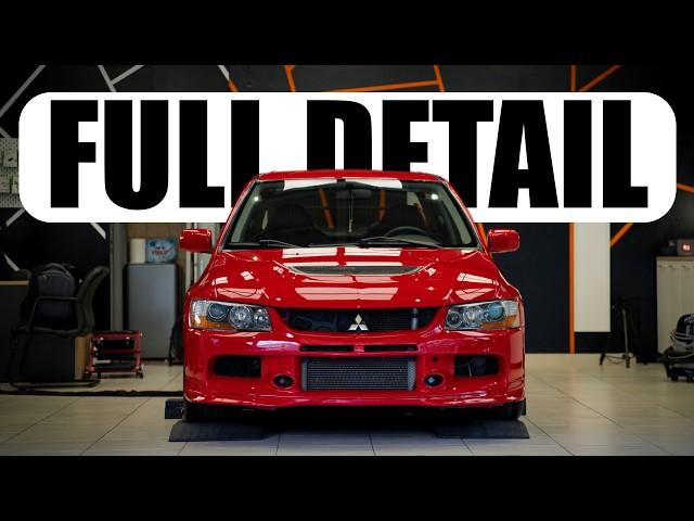 NEGLECTED Mitsubishi Evo 9 - Full exterior Detail