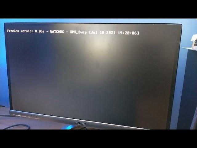 FreeDOS 1.3 Boot on an Xi8088 machine with XT-CF IDE Compact Flash Card