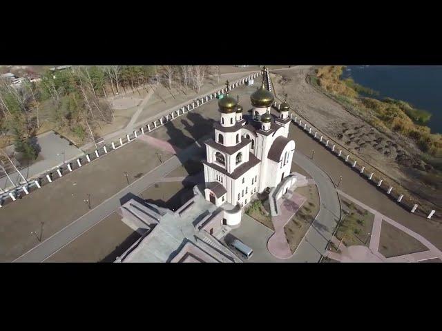 Полет над Павлодаром.Flight over Pavlodar.