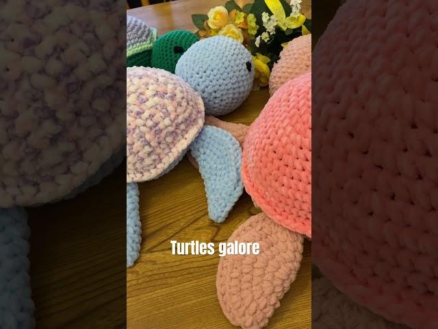 Live Turtles for your garden #love #amigurumi#crochet#toys#plushie#knitting