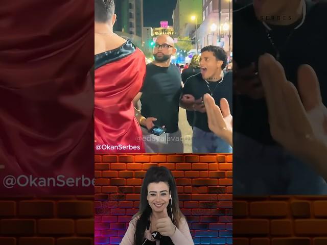  The reactions are crazy! Okan Serbes rocked the streets! #reaction #streetstyle @OkanSerbes