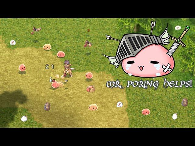 Novice - Prontera Fields (Mr. Poring Helps!)