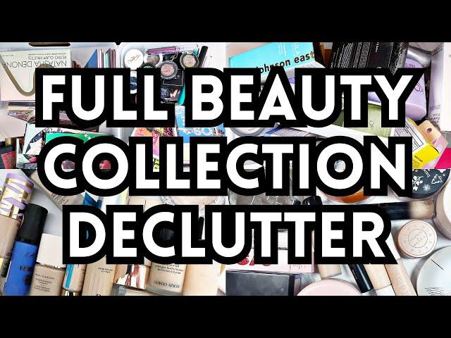 A SUPER Long Beauty Declutter Compilation Video | 2023-2024