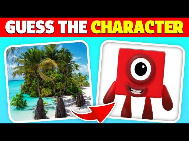 Guess the Hidden NUMBERBLOCKS Characters by ILLUSION  | One, Two, Three