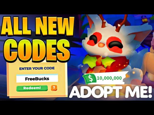 ️NEW️ ALL WORKING CODES FOR ADOPT ME IN DECEMBER 2024! ROBLOX ADOPT ME CODES