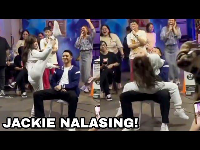 JACKIE GONZAGA NALASING KUMABAYO KAY DARREN ESPANTO