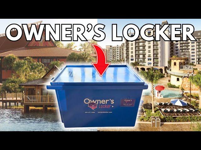 DVC Owner's Locker | What Is It & What We Put Inside Ours