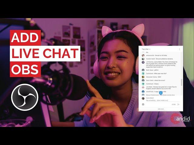 How to add live chat in OBS Studio?