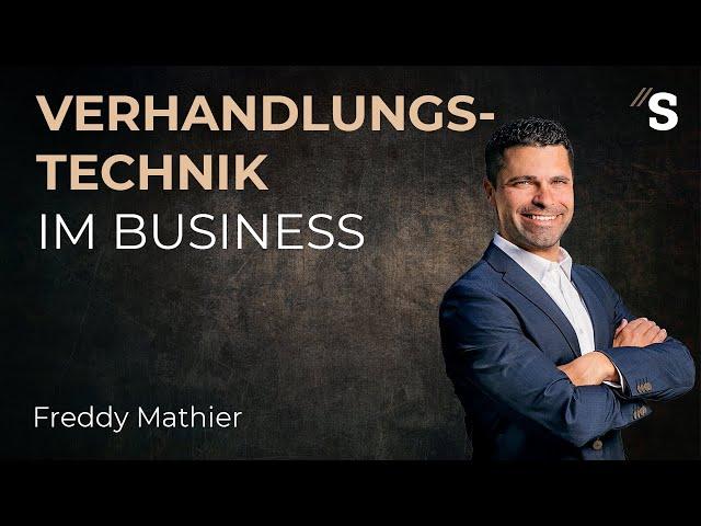 Verhandlungstechnik im Business // Frédéric Mathier