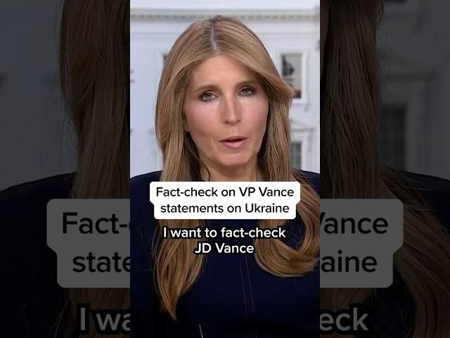 Fact-check on VP Vance statements on Ukraine
