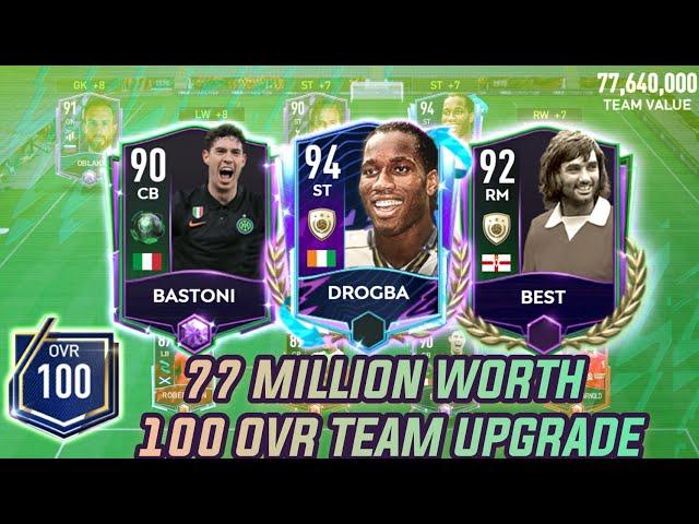 77 MILLION WORTH 100 OVR TEAM UPGRADE | FIFA MOBILE 22 | NEW BEGINNINGS PACK OPENING