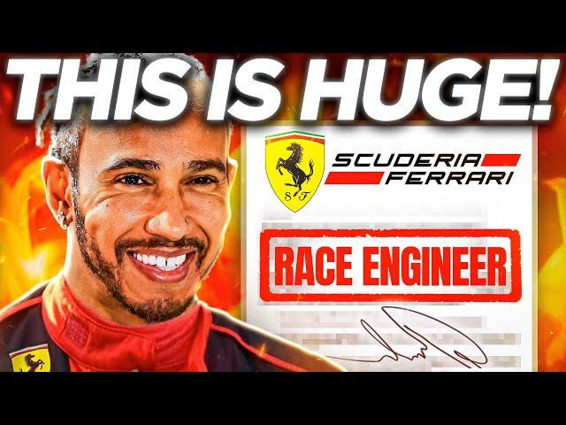 Ferrari JUST CONFIRMED Hamilton's NEW RACE ENGINEER!