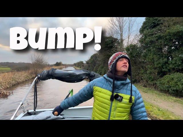 Narrowboat Crash | Stuck in the Mud Meeting our new Boat Dog & Exciting News.