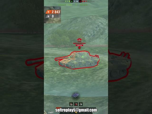 FV215b 183 - 7000 DMG -  WoT Blitz #wot_blitz #wotb #wotblitz