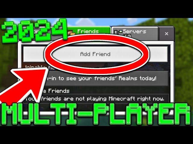 How To Play Multiplayer In Minecraft Bedrock Edition 2024! (Android, IOS, Xbox, PS5, Windows 11)