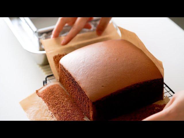 Chocolate Castella Cake Recipe｜Ohyoo Cooking