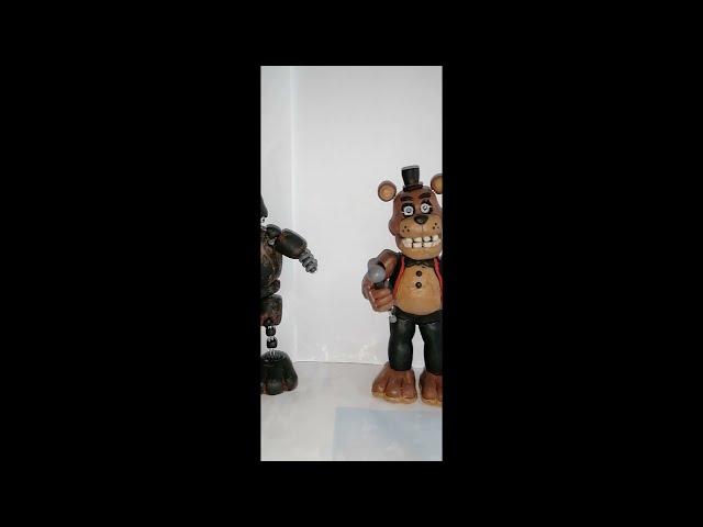 How to make Freddie Fnaf out of plasticine. Five Nights at Freddy's. #Shorts