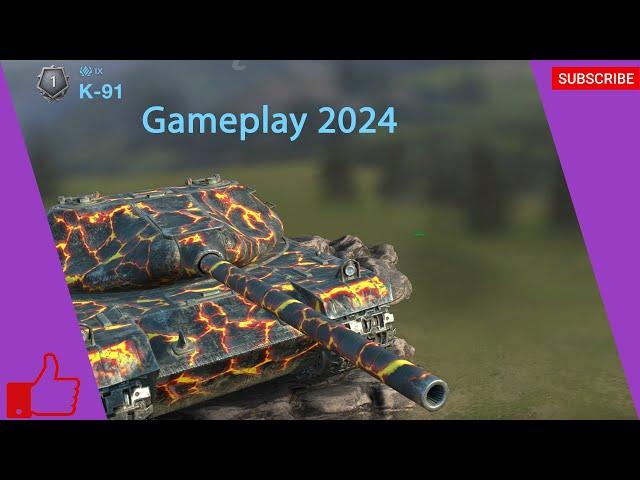 K-91 WoT Blitz  Quick Gameplay 2024!