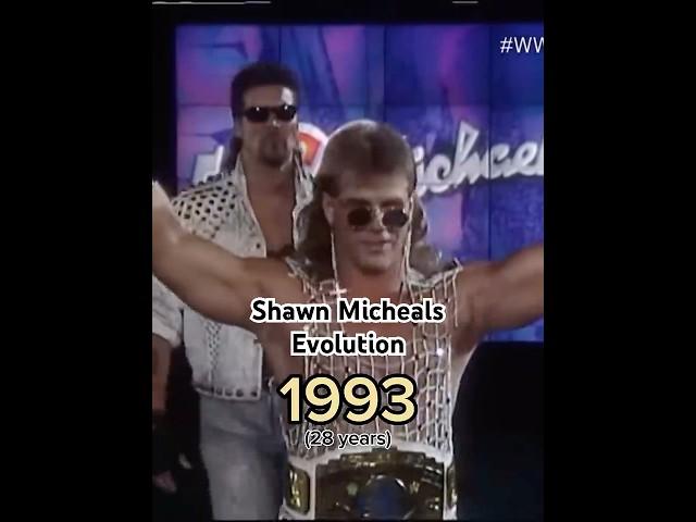 Shawn Micheals Evolution Through The Years