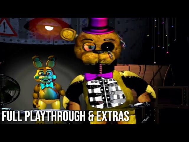 Five Nights At Fredbear's Family Diner 2 - Full Playthrough Nights 1-5 & Extras (No Commentary)