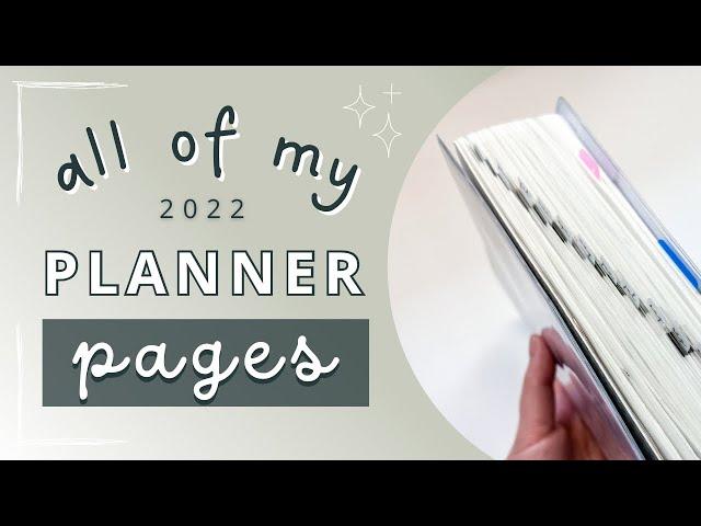 Full Year Flip Through | 2022 | Wonderland222 Planner | B6