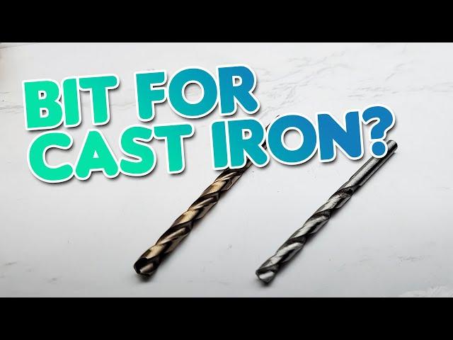 What Drill Bit For Cast Iron?