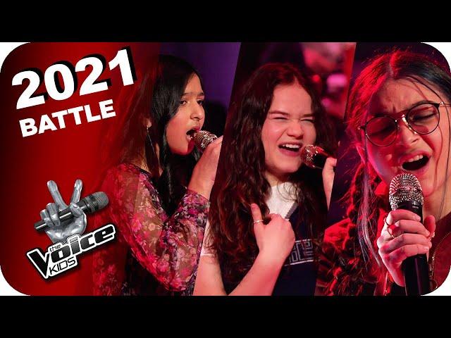 Tones And I - Dance Monkey (Viktoria/Vivienne/Aanvi) | The Voice Kids 2021 | Battles