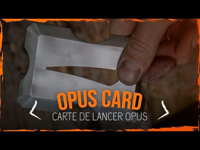 Opus cards | Couteaux de lancer | Cartes à lancer Opus