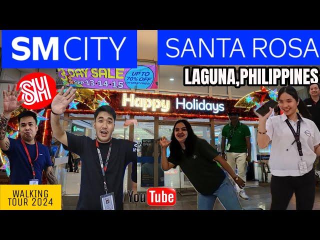 [HD] SM SANTAROSA LAGUNA || 3 DAY SALE WALKING TOUR 2024