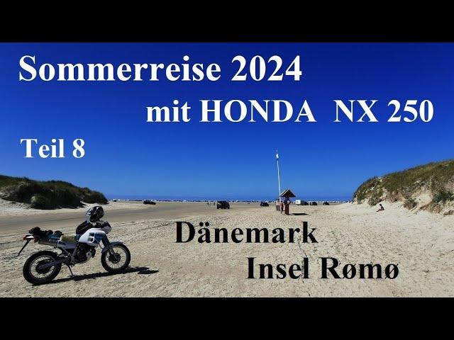  Sommerreise 2024 Teil 8 #Dänemark Insel#Rømø  #Offroad ..unterwegs, kilometerbreite Sandstrände