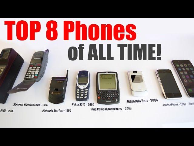 Best Phones Ever - Top 8 Best Phones of All Time!