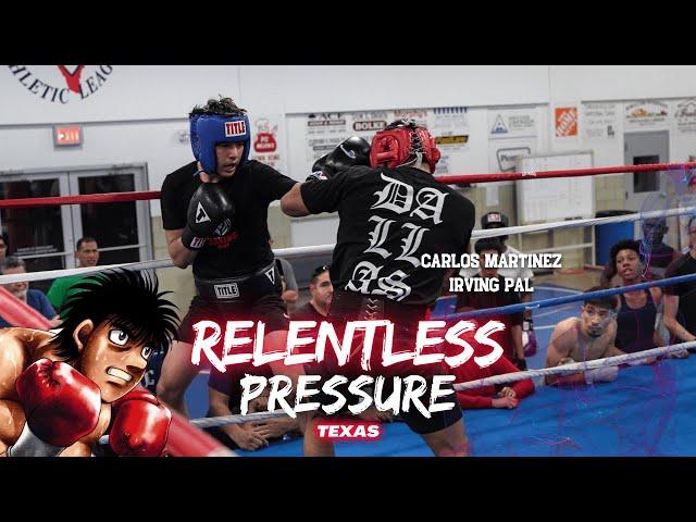 BRUTAL STRIKING! Amateur Boxer RAGES FORWARD In Sparring!