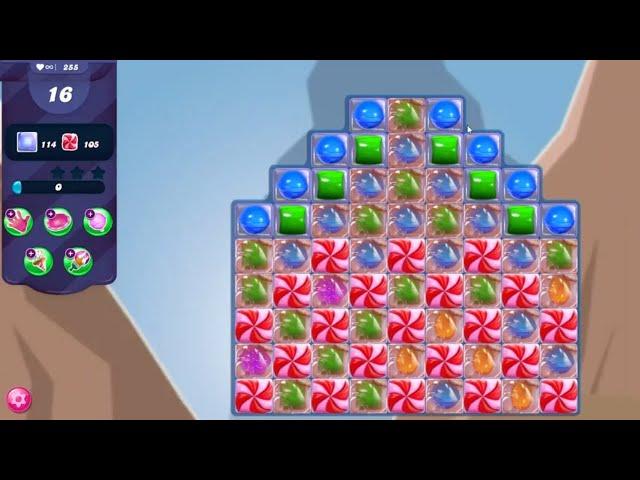 Candy Crush Saga LEVEL 255 NO BOOSTERS (new version)