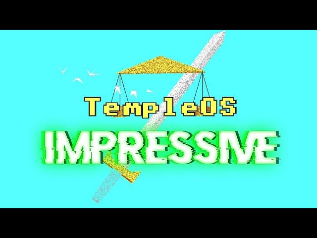 I tried TempleOS - Impressive One Man's Work!