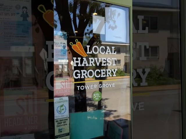 Fresh prints for Local Harvest  Watch these vibrant window graphics come to life! #ADgraphix #stl