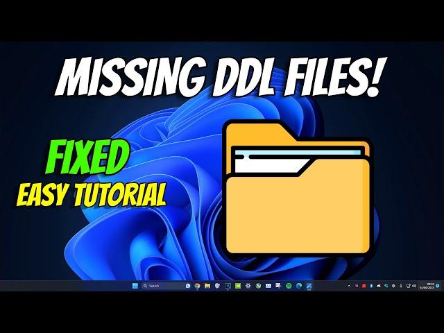 How To Fix Missing DLL Files in Windows 11