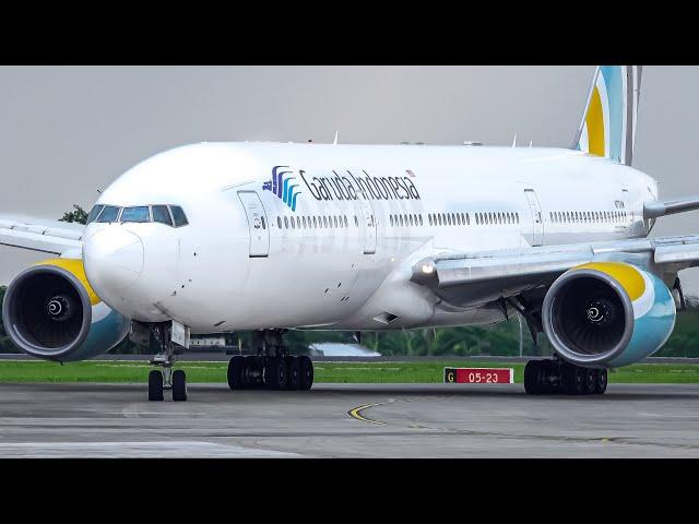 50 Minutes MEDAN Plane Spotting | Kualanamu International Airport (KNO/WIMM)