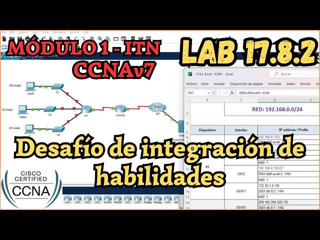 17.8.2 Packet tracer - Desafio de integracion de habilidades (Resolucion)