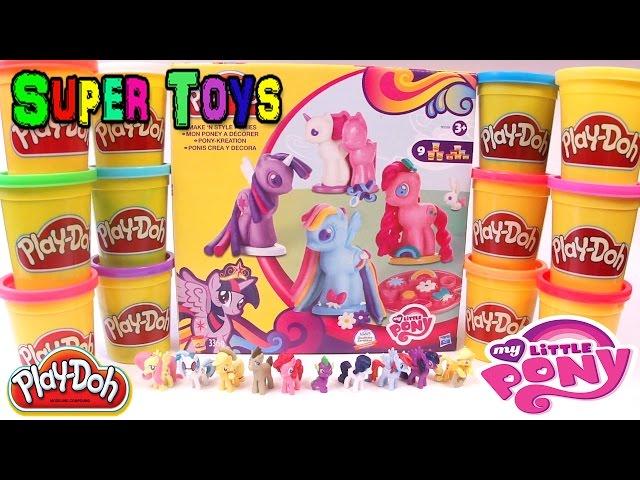 Пластилин Плей До набор Май Литл Пони новинка 2015/ Play Doh My Little Pony