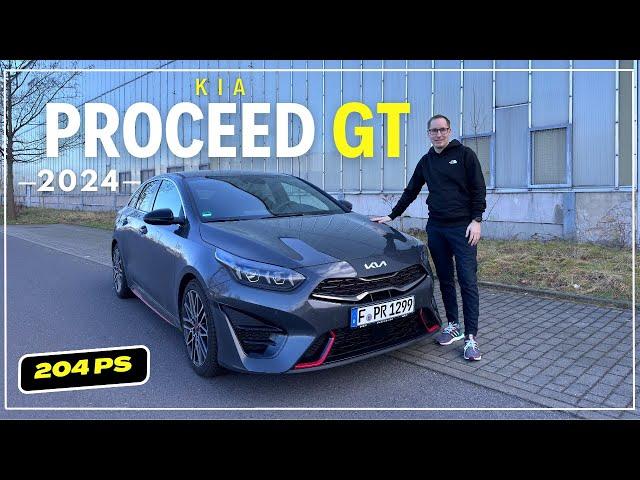 KIA ProCeed GT 2024 (204PS) - sportlich und beliebt! [Review+Soundcheck 4K]