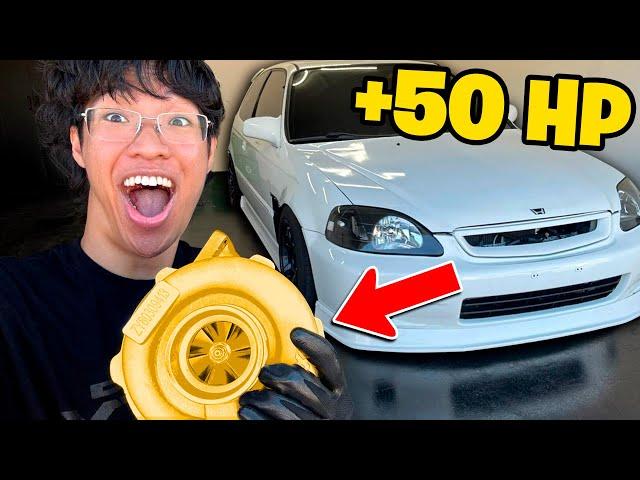 Turning my SLOW Civic into SPEED DEMON!