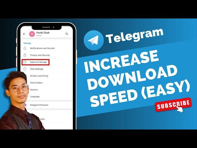 How To Increase Telegram Download Speed !