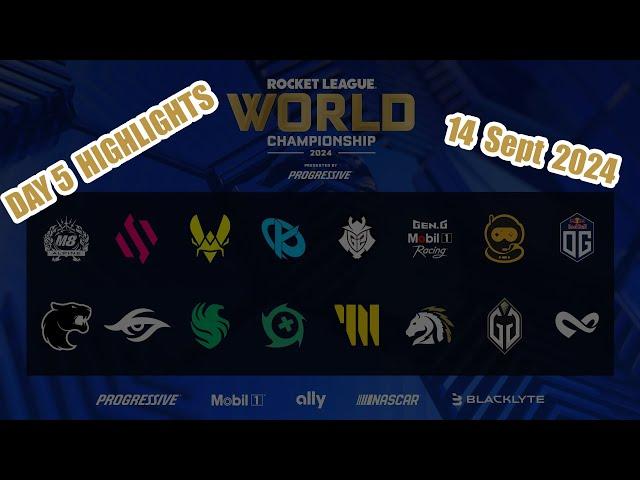 [GOAL HIGHLIGHTS] Day 5 of RLCS World Championship 2024